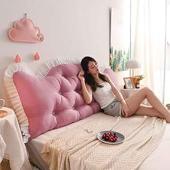 ダブルベッド ヘッドボード クッション 王冠 姫系 ピンク ショッキングピンク 71v+HxlQH5L._UF350,350_QL50_.jpg